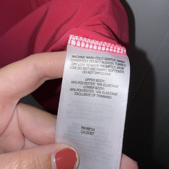 Columbia Women’s Armadale Omni Shade Tank Dress Pink Sleeveless Size Small - Picture 5 of 5